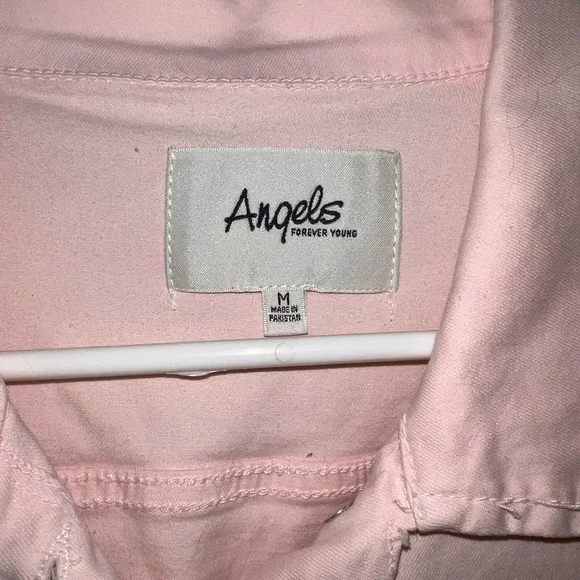 Pink denim jacket - Picture 3 of 5